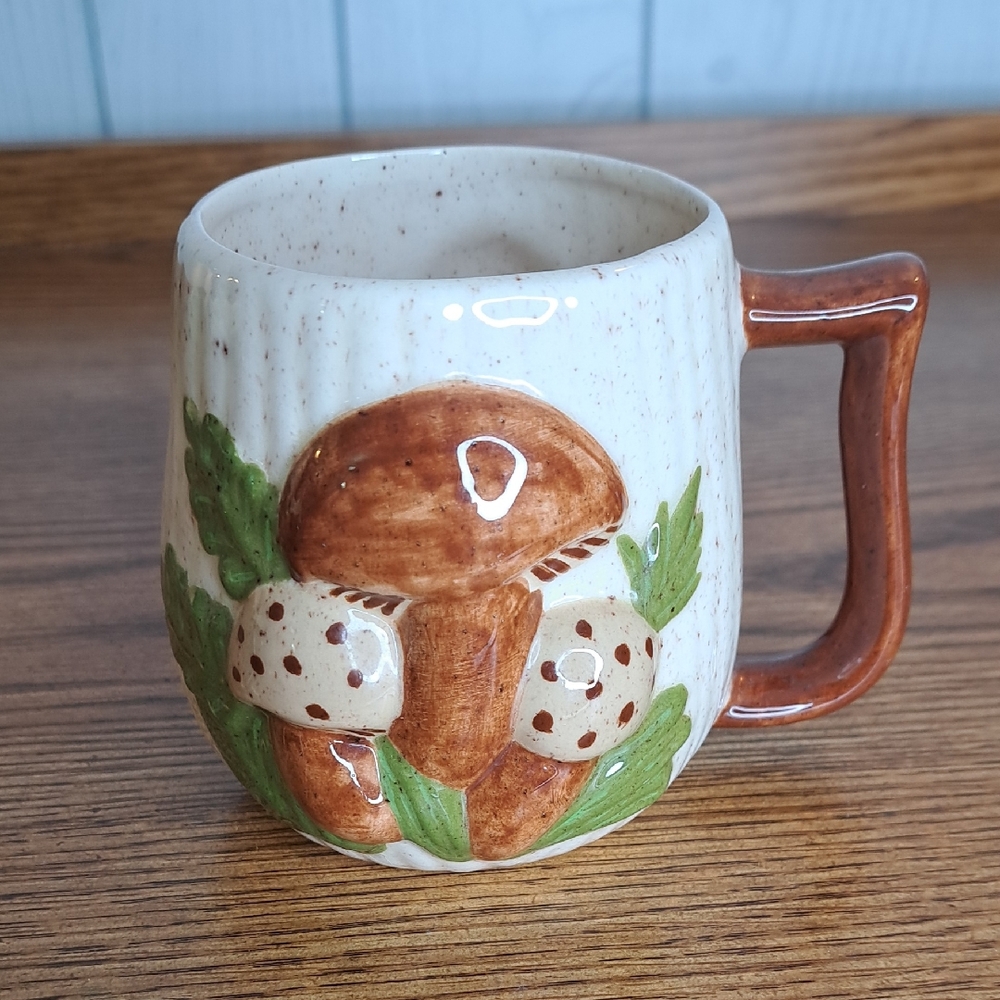 Mushroom Arnels Vintage Mug 1970's